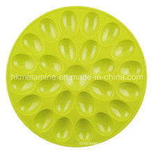 Round Melamine Egg Tray (TR6687)